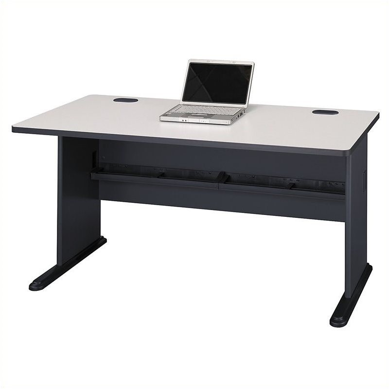 Pemberley Row Laminate Slate Desk Rectangular 60