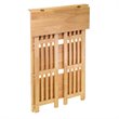 Pemberley Row Solid Wood Natural Bookcase Folding 42