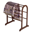 Pemberley Row Solid Wood Antique Walnut Blanket Rack Rectangular 30