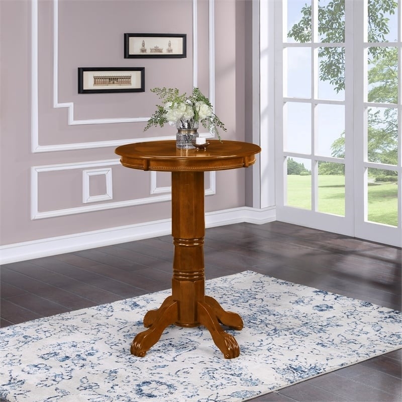 Pemberley Row Hardwood Cherry Pub Table Rectangular 41.5