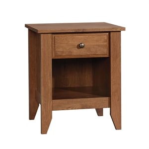 Pemberley Row Wood Oiled Oak Nightstand Rectangular 24&quot x 20.88&quot x 17.5&quot Unassembled