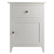 Pemberley Row Solid Wood White Nightstand Rectangular 25