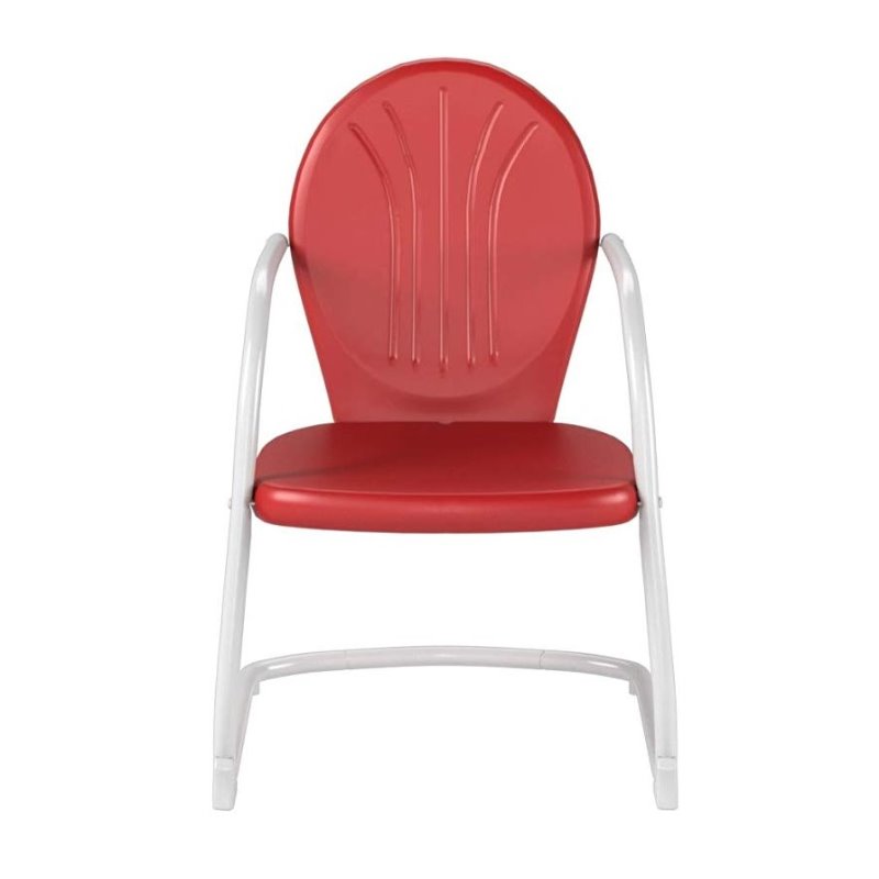 Pemberley Row Steel Red Chair UV Resistant 34.5