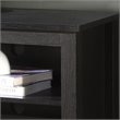 Pemberley Row MDF Black TV Console Rectangular Adjustable Shelving 58