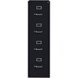 Pemberley Row Metal Black Filing Cabinet Vertical 52