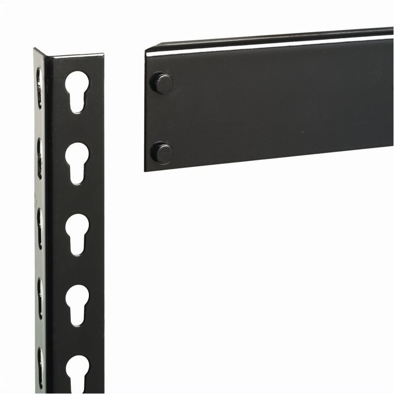 Pemberley Row Heavy-Duty Steel Black Storage Unit Rectangular 60