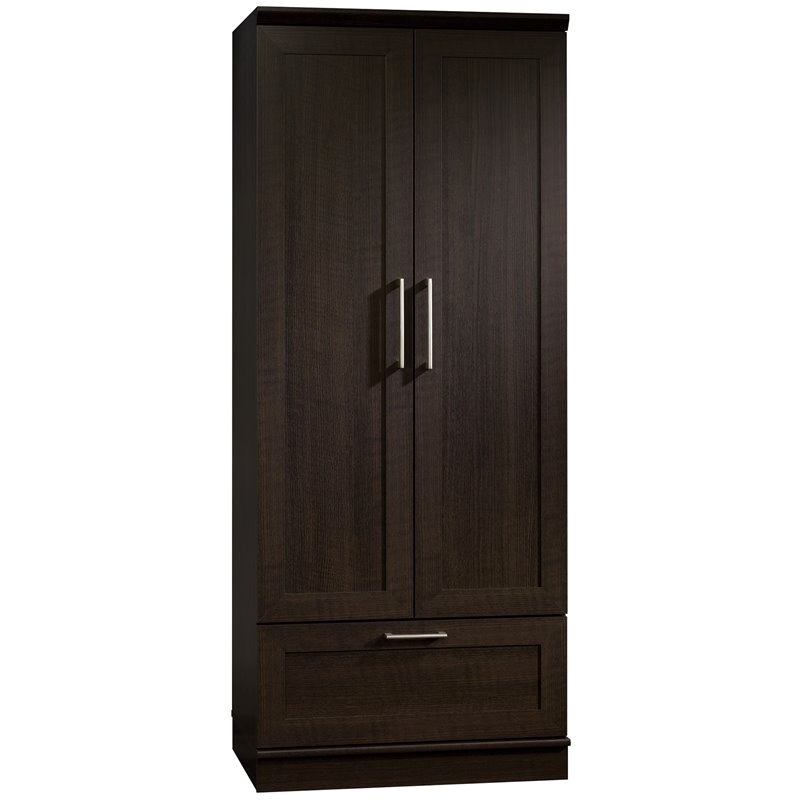 Pemberley Row Engineered Wood Dakota Oak Wardrobe Rectangular Adjustable Shelf 71.13