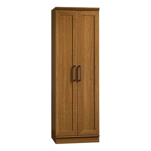 Pemberley Row Engineered Wood Sienna Oak Storage Cabinet Rectangular 71.13&quotH Unassembled