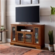 Pemberley Row MDF Wood Rustic Brown TV Stand Rectangular Adjustable Shelving 52