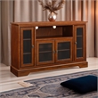 Pemberley Row MDF Wood Rustic Brown TV Stand Rectangular Adjustable Shelving 52