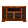 Pemberley Row MDF Wood Rustic Brown TV Stand Rectangular Adjustable Shelving 52
