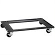 Pemberley Row Metal Black Cabinet Dolly Rectangular 36