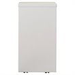Pemberley Row Metal White Filing Cabinet Vertical 27.75