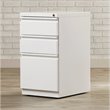 Pemberley Row Metal White Filing Cabinet Vertical 27.75