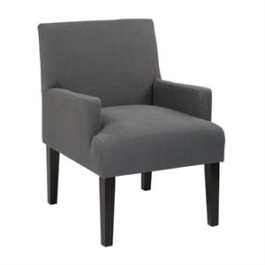 Pemberly Row Guest Chair in Charcoal