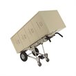 Pemberly Row 3-in-1 Aluminum Hand Truck Cart in Gray