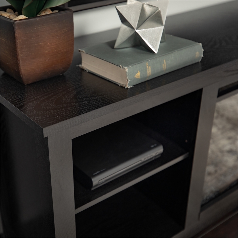 Pemberly Row Traditional Wood Fireplace TV Stand for TVs up to 65
