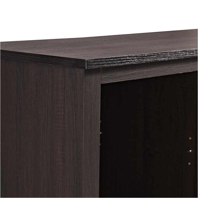 Pemberly Row Modern Wood TV Stand with Fireplace for TVs up to 58