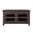 Pemberley Row MDF Espresso TV Stand Corner Transitional 44