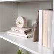 Pemberly Row 5 Shelf Bookcase in Soft White