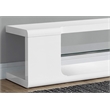 Pemberley Row Wood Glossy White TV Console Rectangular Contemporary 59