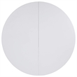 Pemberley Row Blow Molded Granite White Folding Table Round Waterproof 71