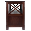 Pemberley Row Solid Wood Cappuccino TV Stand Rectangular 44.02