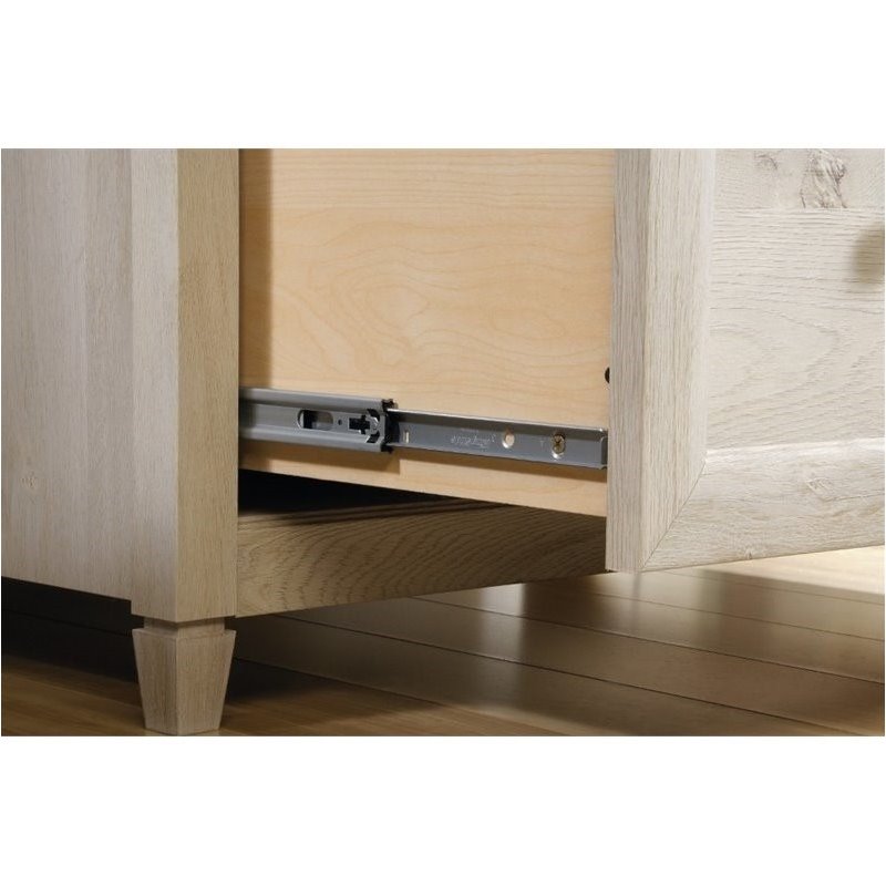 Pemberley Row Engineered Wood Chalked Chestnut File Cabinet Rectangular 29.375