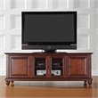 Pemberley Row Solid Hardwood Vintage Mahogany TV Stand Rectangular Wire Management 60