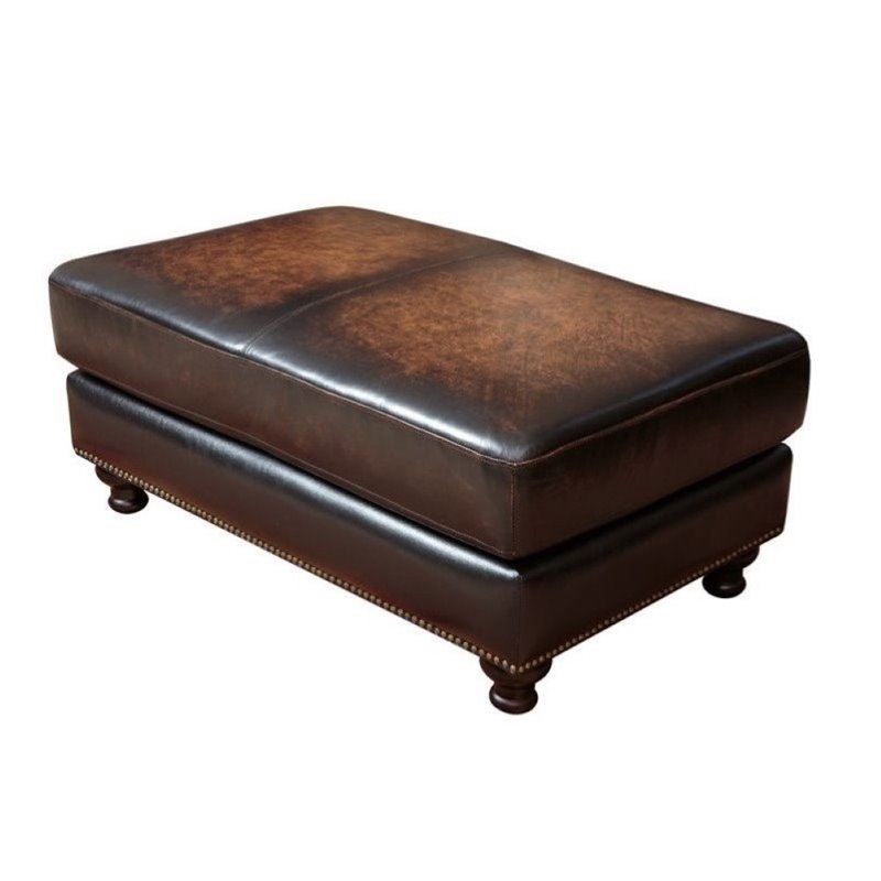 Ottomans Maddie Home Live Ottomans Maddie Home Live, Abbyson Living Venezia Leather Sofa