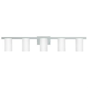 Pemberly Row 5 Light Vanity Light in Polished Chrome