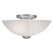 Pemberly Row 2 Light Ceiling Mount in Brushed Nickel