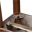 Pemberly Row Oval End Table in Medium Oak