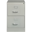 Pemberley Row Metal Light Gray Filing Cabinet Vertical Lockable 28.38
