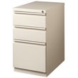Pemberley Row Metal Beige Filing Cabinet Rectangular Lockable 27.75