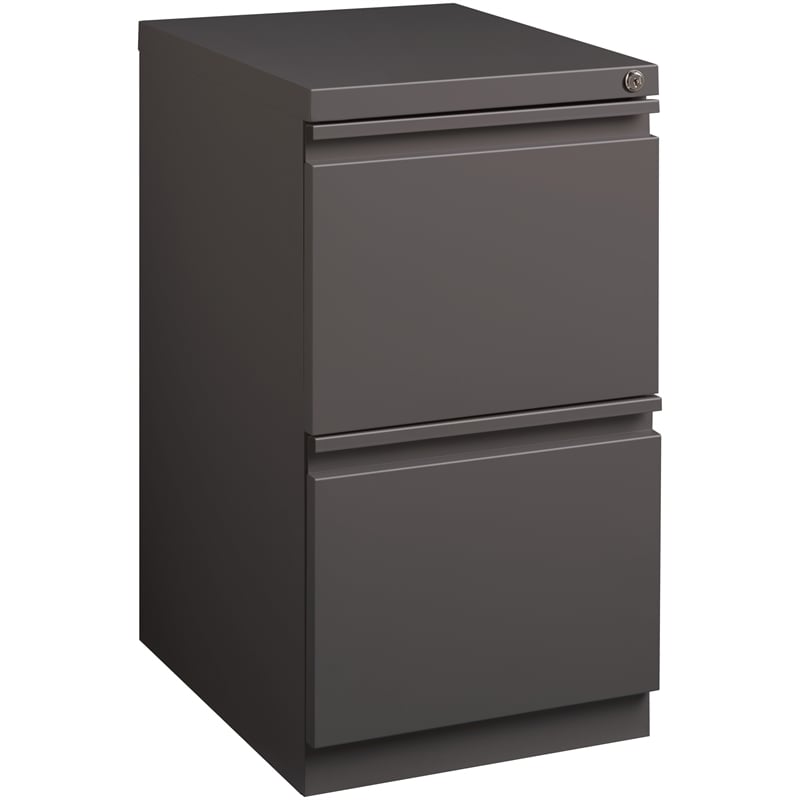 Pemberley Row Metal Espresso Filing Cabinet Rectangular 27.75