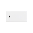 Pemberly Row 1 Door Transitional MDF/Poplar Wood End Table in White