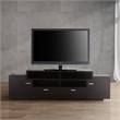 Pemberley Row Wood Cappuccino TV Stand Rectangular Sleek Design 72