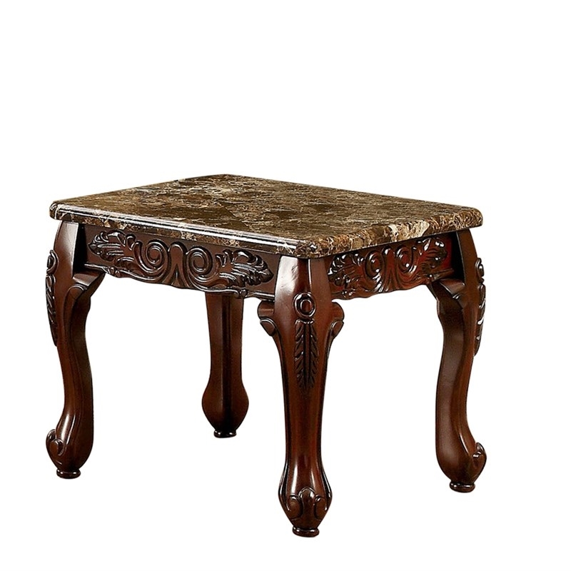 Pemberly Row 3 Piece Coffee Table Set in Dark Oak
