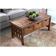 Pemberley Row Acacia Dual Stain Coffee Table Rectangular Water Resistant 17