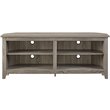 Pemberly Row Modern Wood Corner TV Stand for TVs up to 58