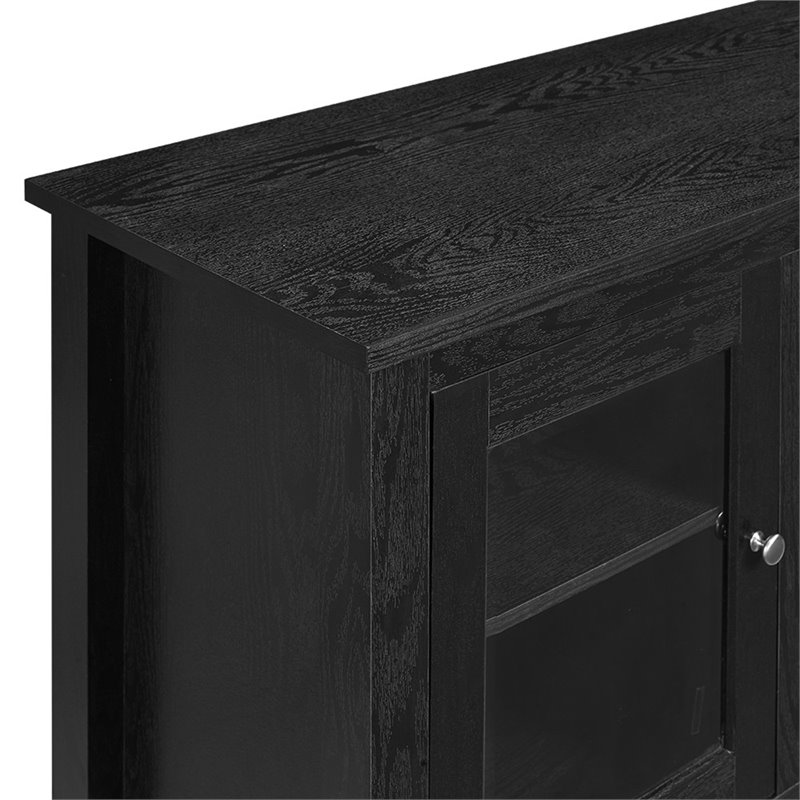 Pemberly Row Modern Wood Fireplace TV Stand for TVs up to 58