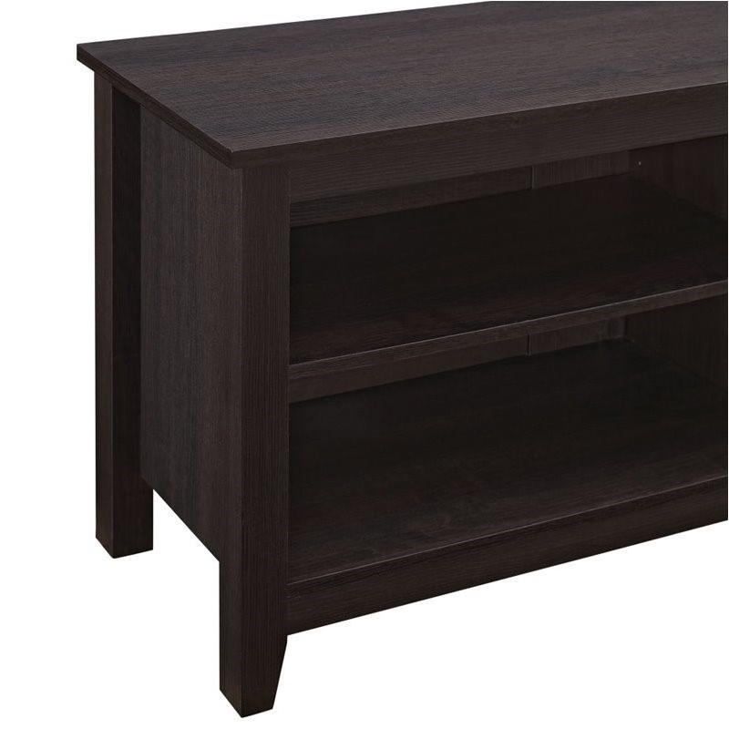 Pemberly Row Transitional Wood TV Stand for TVs up to 58
