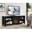 Pemberly Row Modern Wood Fireplace TV Stand for TVs up to 70
