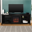 Pemberly Row Modern Wood Fireplace TV Stand for TVs up to 70