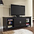 Pemberly Row Traditional Wood Sliding Door TV Console for TVs up to 70