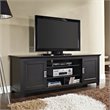 Pemberly Row Traditional Wood Sliding Door TV Console for TVs up to 70