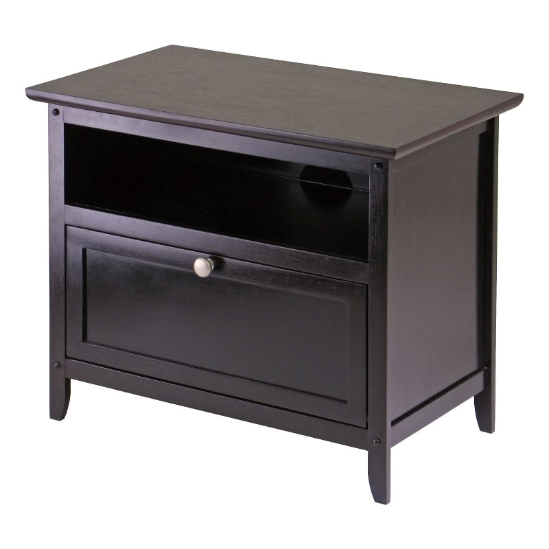 Pemberly Row Transitional Solid Wood TV Stand for TVs up to 32