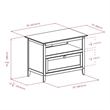 Pemberly Row Transitional Solid Wood TV Stand for TVs up to 32