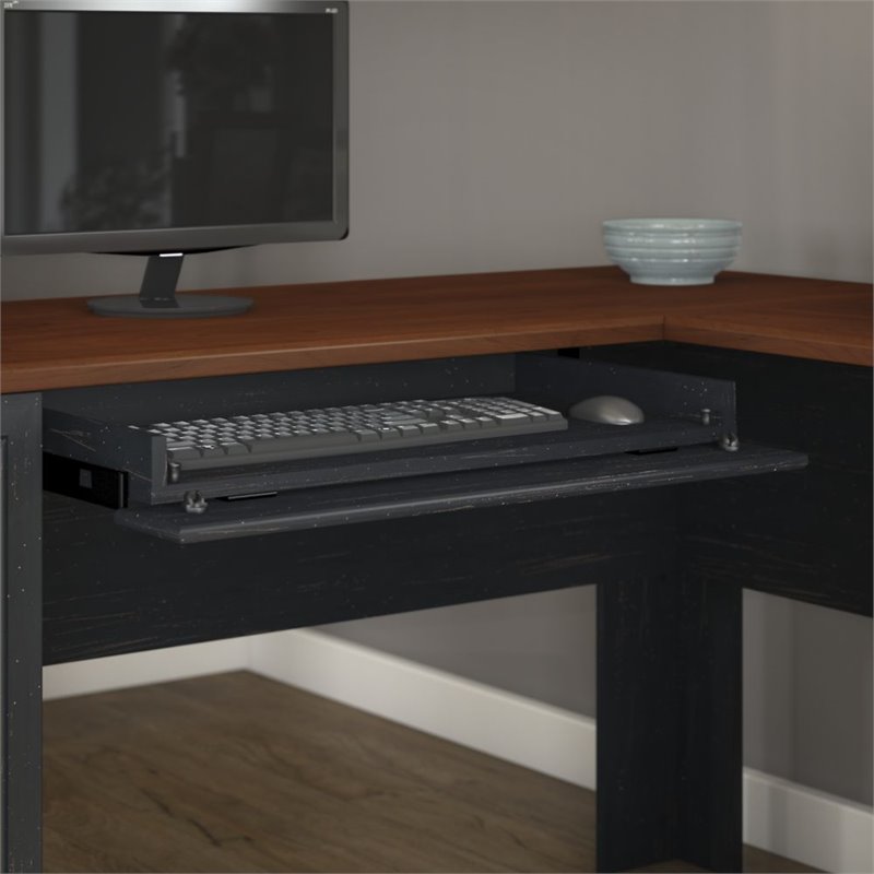 Pemberly Row 3 Piece Office Set in Antique Black